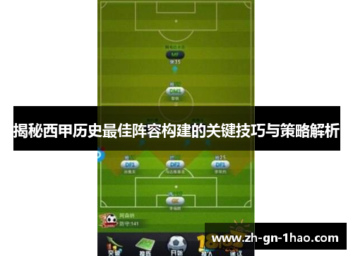 揭秘西甲历史最佳阵容构建的关键技巧与策略解析